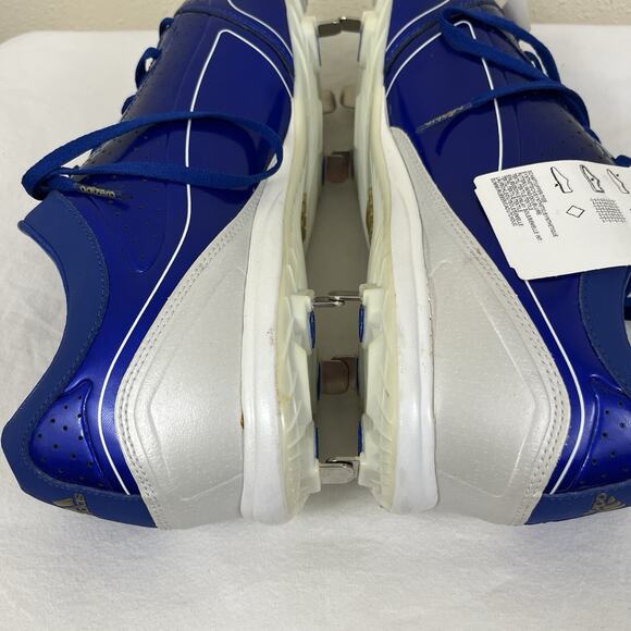 NEW Adidas Adizero Diamond King Blue Metal Baseball Cleats Mens Size 13 G24749 - Picture 5 of 8